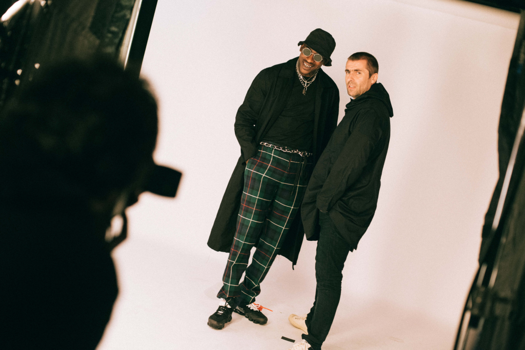 Liam Gallagher and Skepta in London