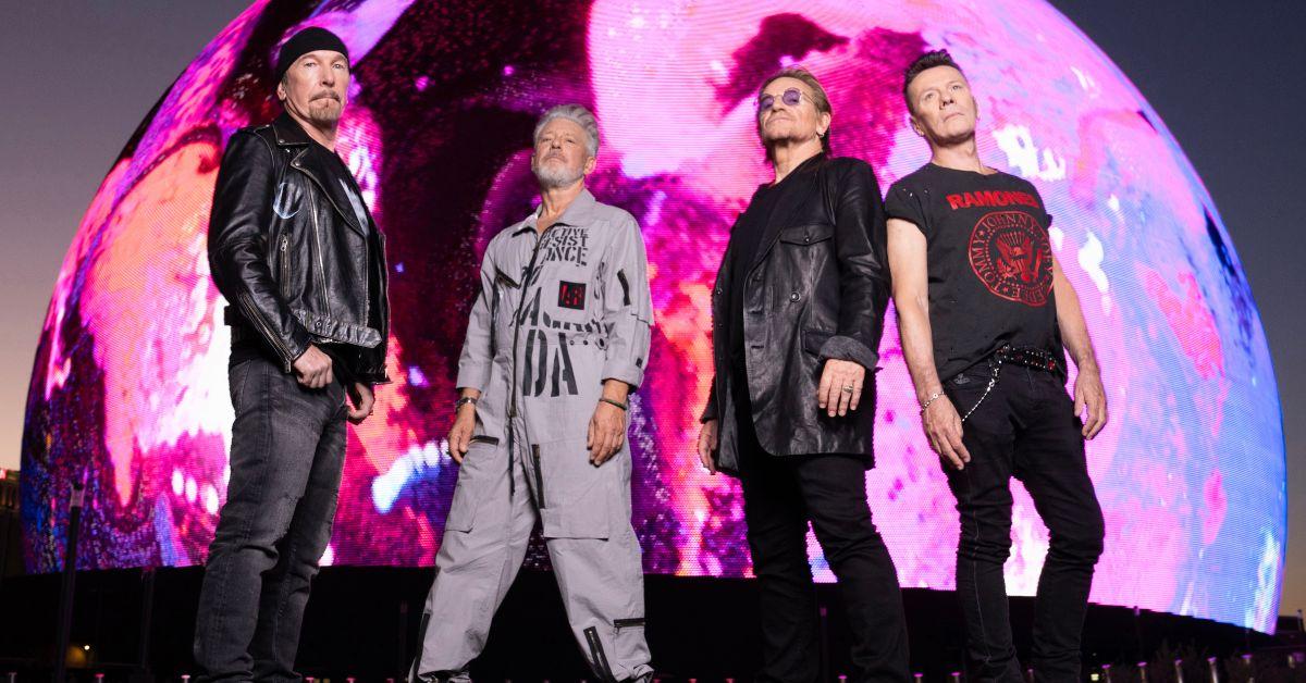 Irish Rockers U2 Are in Las Vegas for a 36-date Gig at The Sphere.
